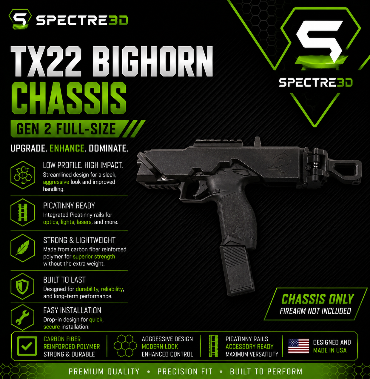 TX 22 Bighorn Chassis (Chassis Only)