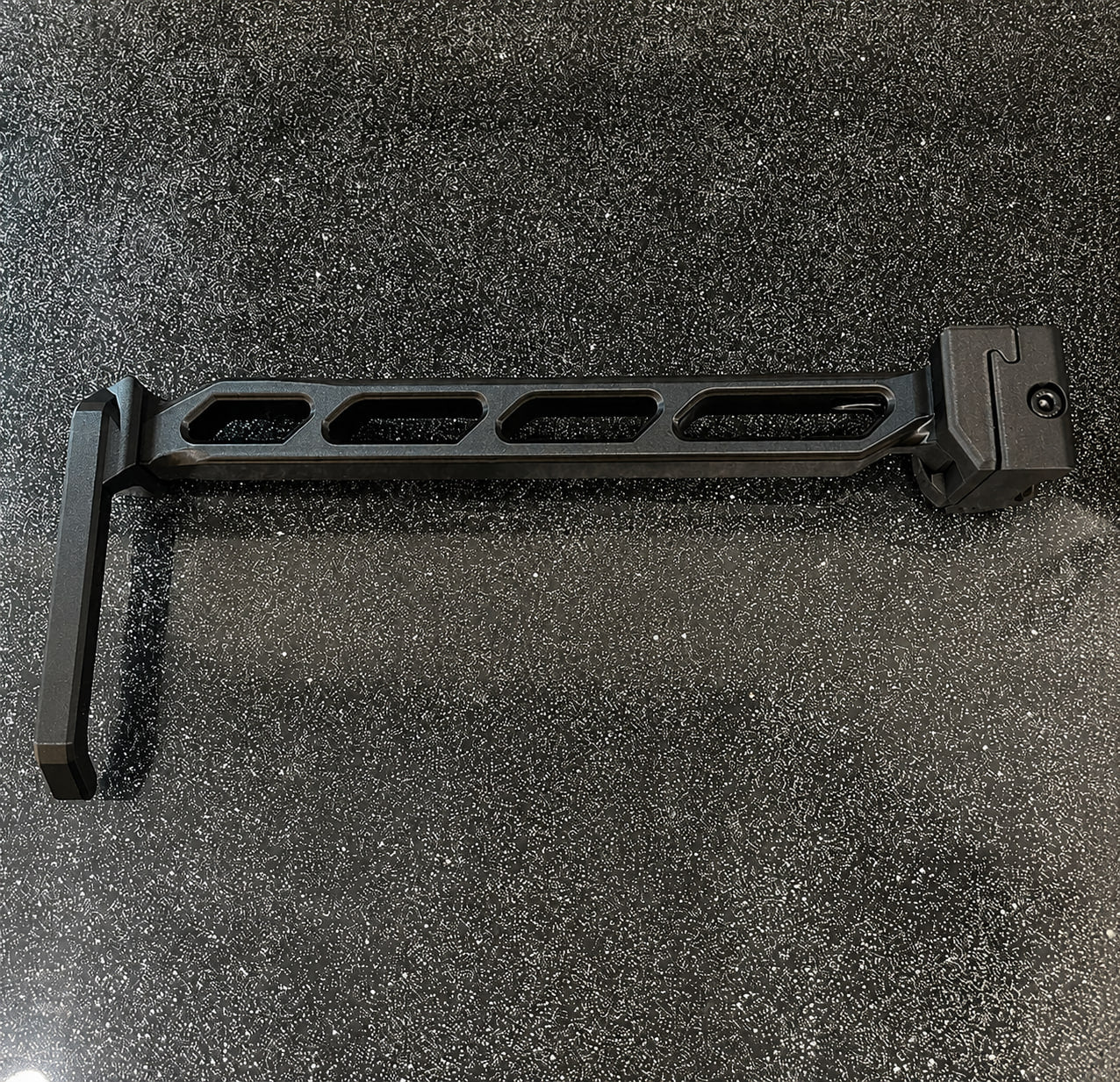 Carbon Fiber Folding Picatinny Tailhook Stock