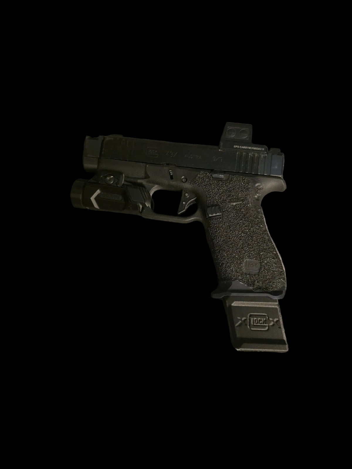Glock 43X +5 Magazine Extension 3-Pack | Carbon Fiber Reinforced |