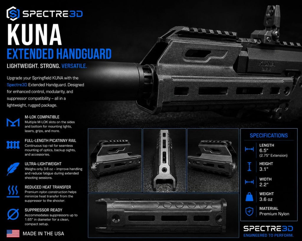 Springfield KUNA Extended Handguard