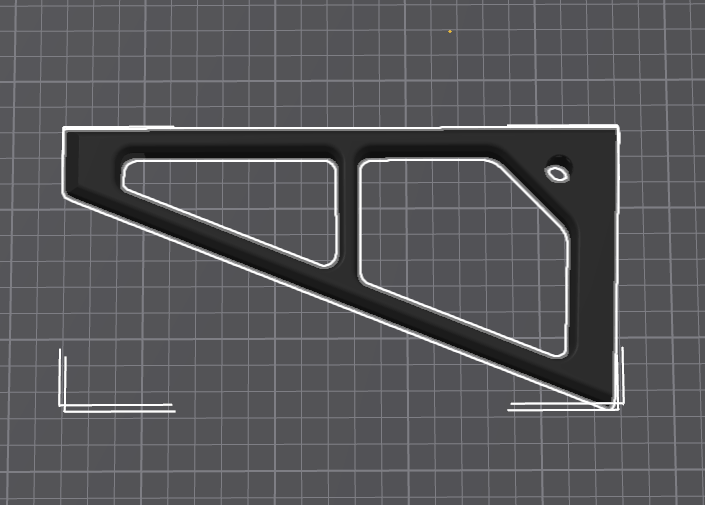 Triangle Stock with 1913 Folding Mount