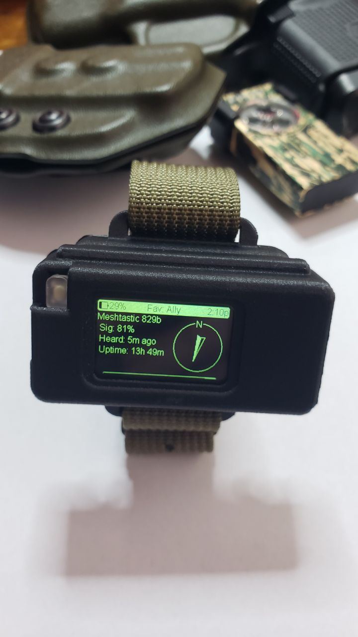 Heltec T114 Rugged Watch Node-FULL BUILD