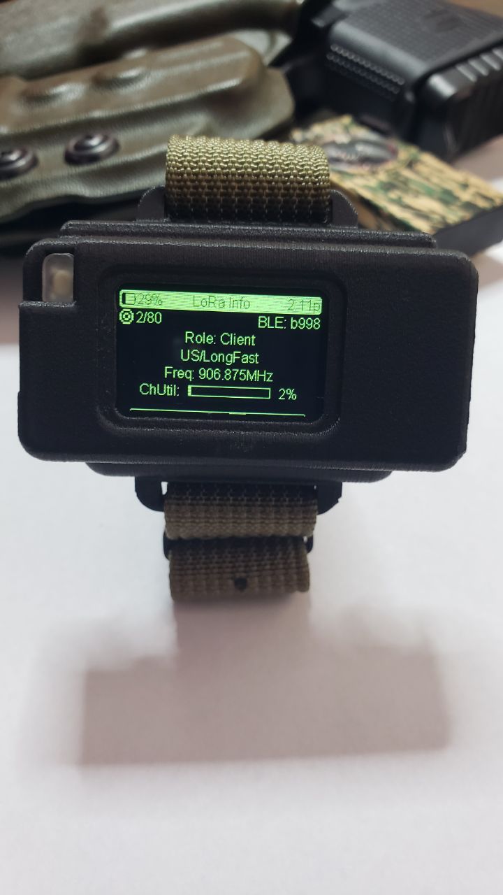 Heltec T114 Rugged Watch Node-FULL BUILD