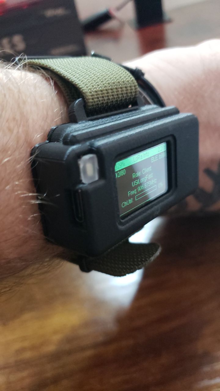 Heltec T114 Rugged Watch Node-FULL BUILD