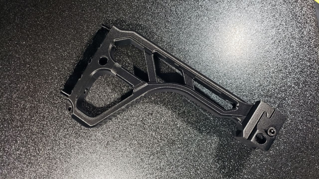 Carbon Fiber Classic Picatinny Stock – Short Version