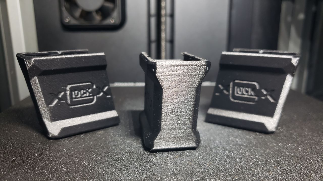 Glock 43X +5 Magazine Extension 3-Pack | Carbon Fiber Reinforced |