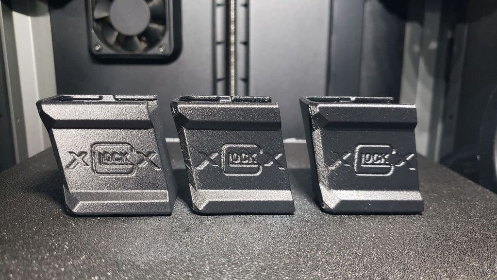 Glock 43X +5 Magazine Extension 3-Pack | Carbon Fiber Reinforced |