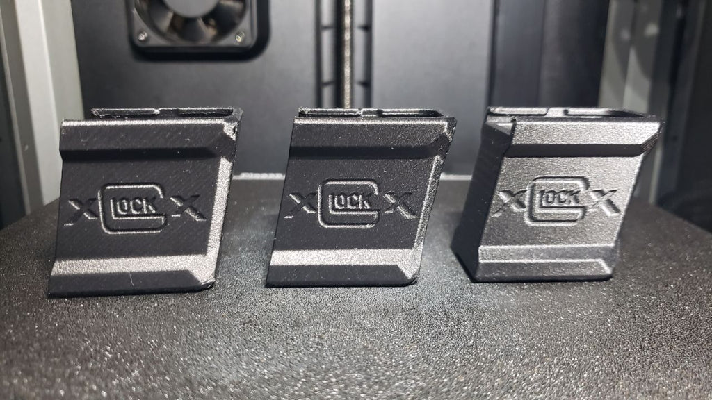 Glock 43X +5 Magazine Extension 3-Pack | Carbon Fiber Reinforced |