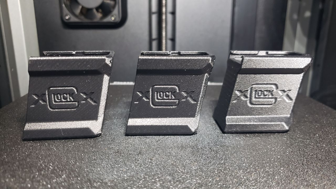 Glock 43X +5 Magazine Extension 3-Pack | Carbon Fiber Reinforced |