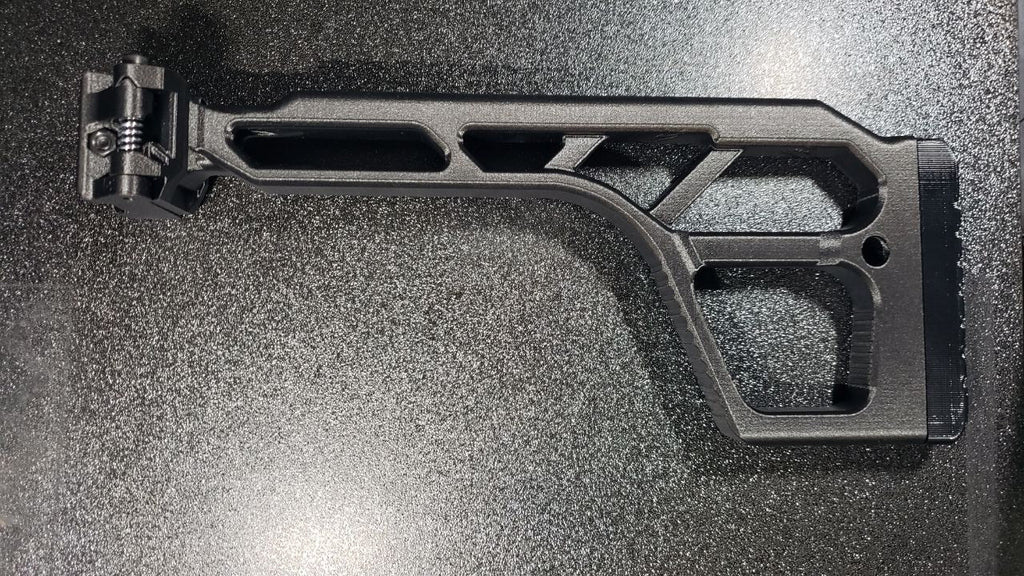 Carbon Fiber Airsoft Picatinny Kate Moss Style Stock