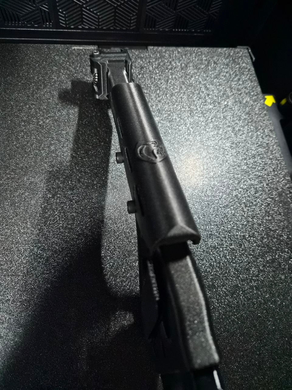 Carbon Fiber Airsoft Picatinny Stock With Adjustable Cheek Riser