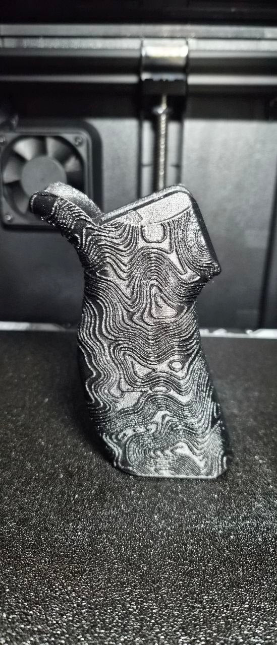 "Topographic" AR Grip
