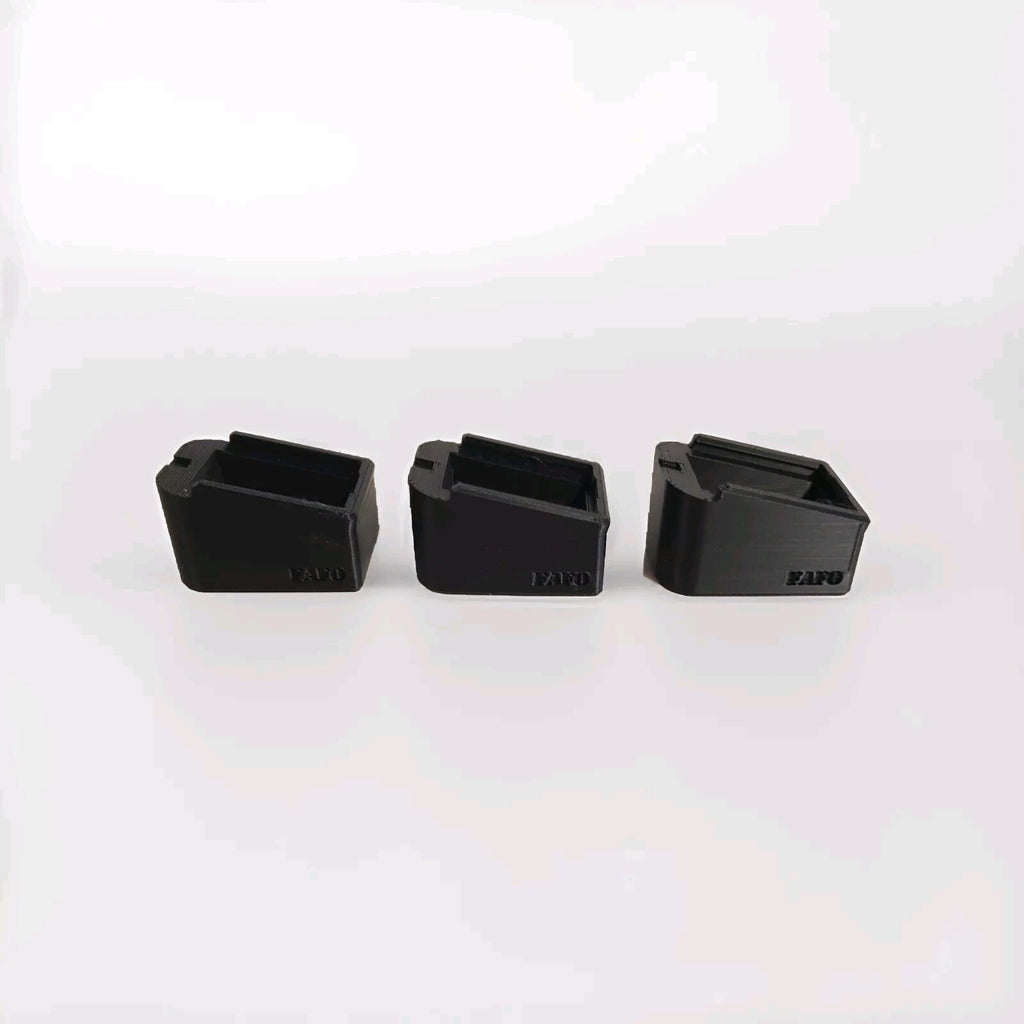 **{3 PACK} +2 PSA DAGGER/GLOCK Magazine Extension (Carbon Fiber Polymer)**