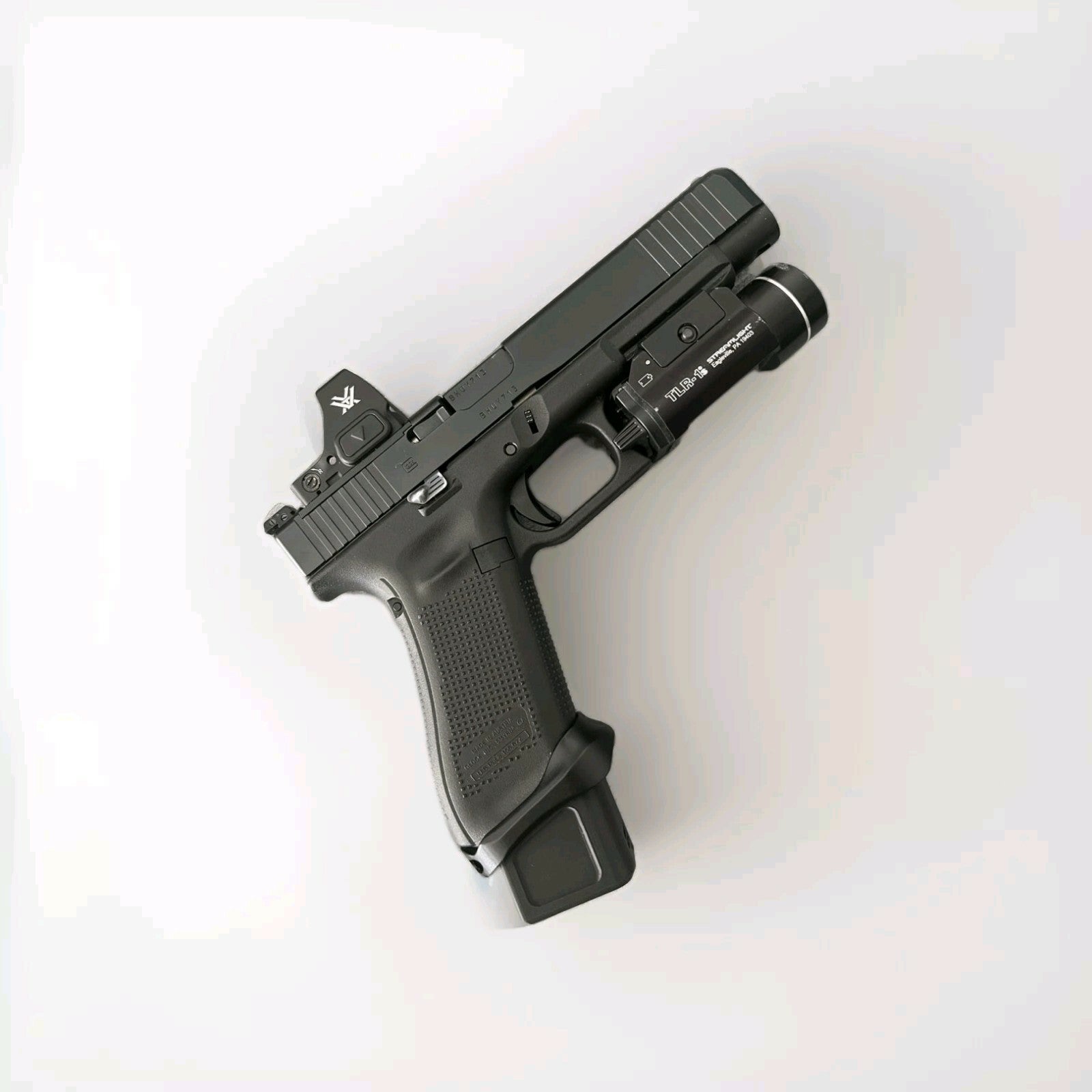 {2-Pack} Glock Magazine Extension-Fits OEM Glocks 17/17L/19/19X/22/26/34/35/45- PLUS 4