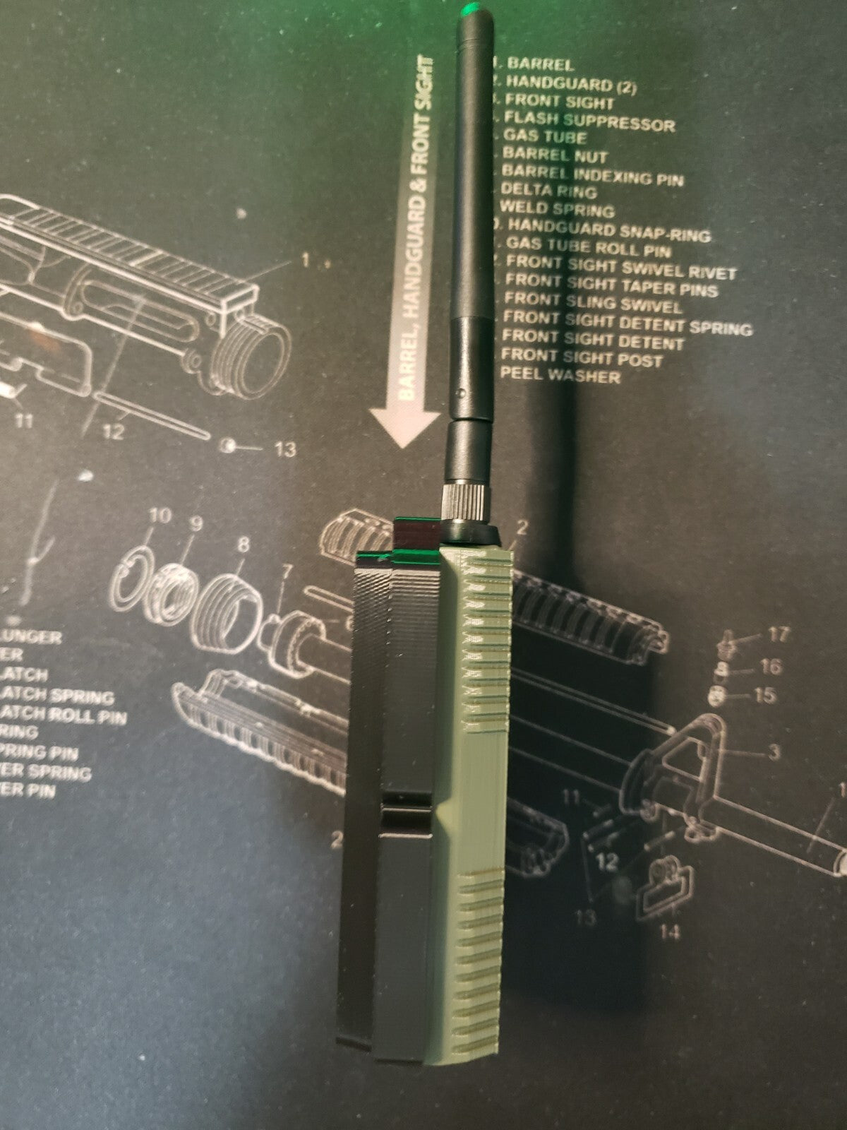 Custom Meshnode Heltec V3 **SPECHELV1** -CASE ONLY- holds 3000mAh Battery