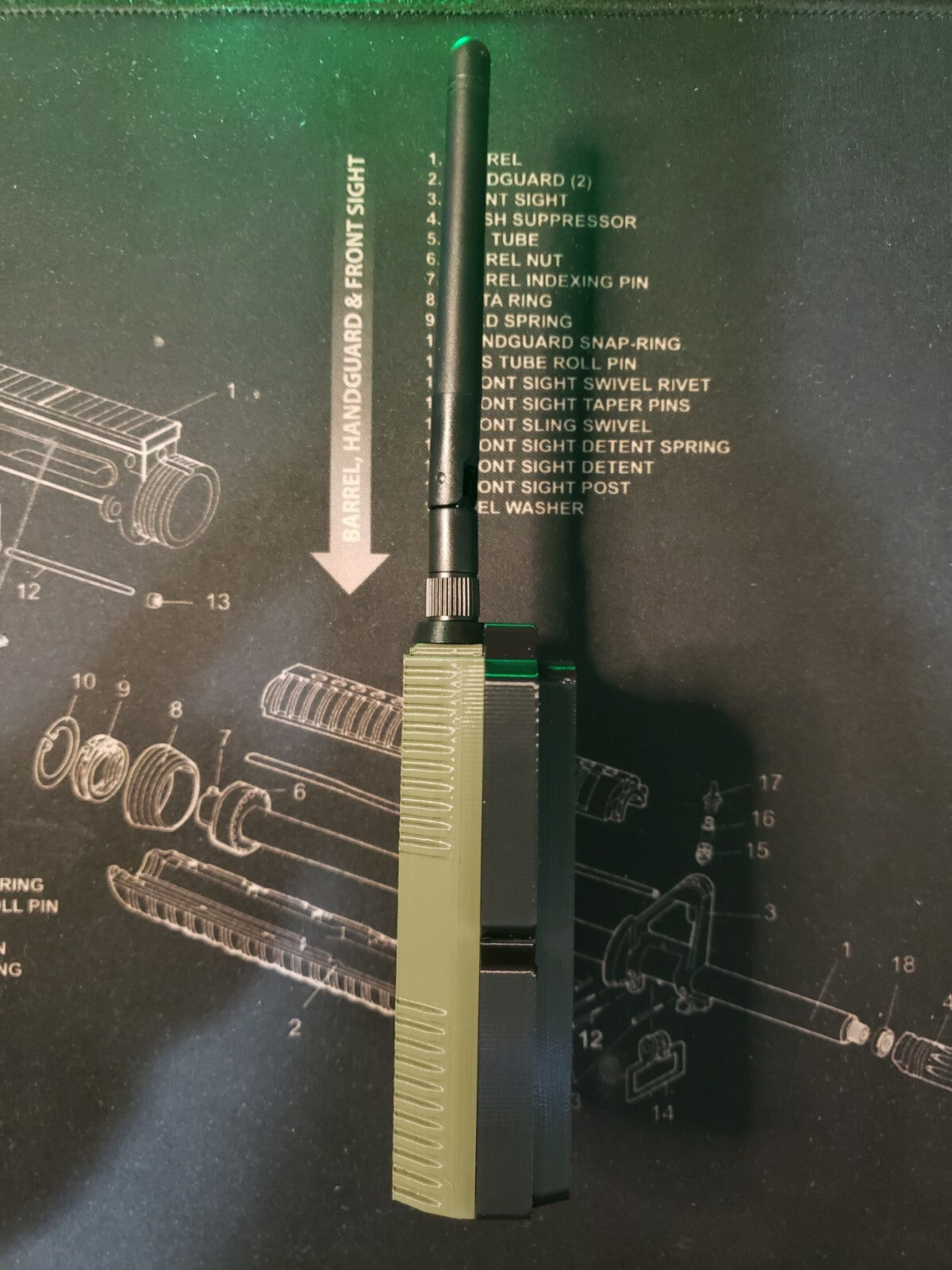 Custom Meshnode Heltec V3 **SPECHELV1** -CASE ONLY- holds 3000mAh Battery